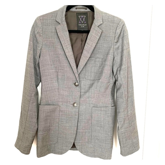 Aritzia Talula Grey Blazer - Picture 1 of 5